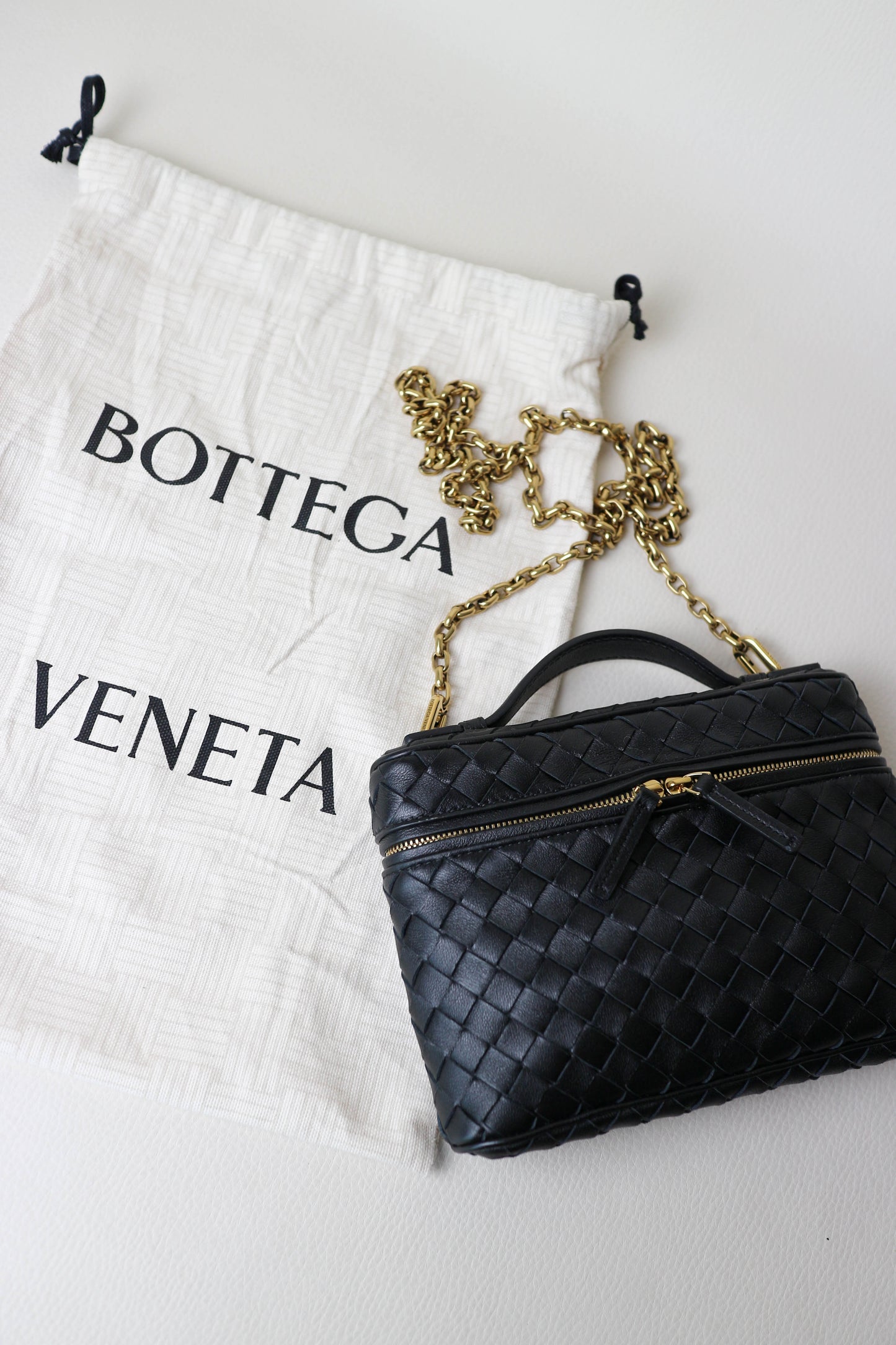 Bottega Veneta Intrecciato Vanity Bag