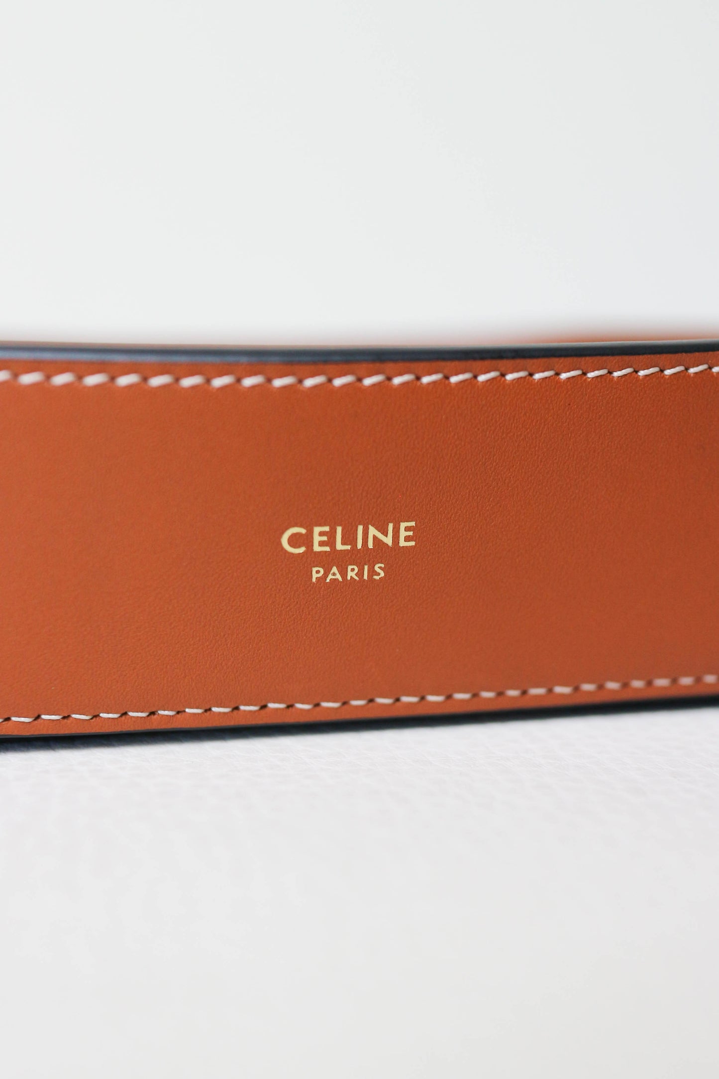 CELINE Triomphe Canvas Leather Tray