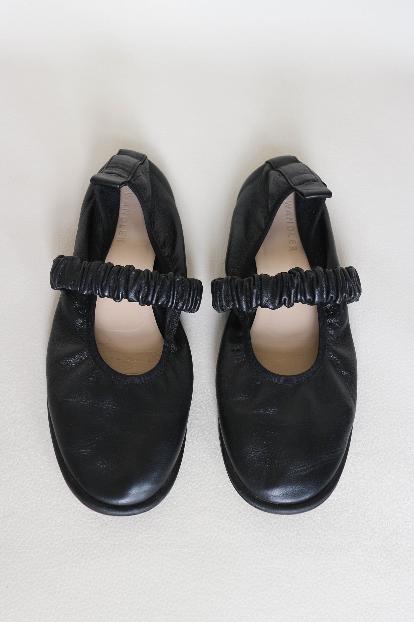 Wandler June Leather Ballerina