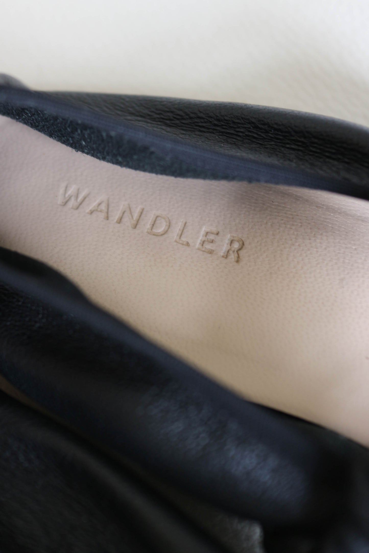 Wandler June Leather Ballerina