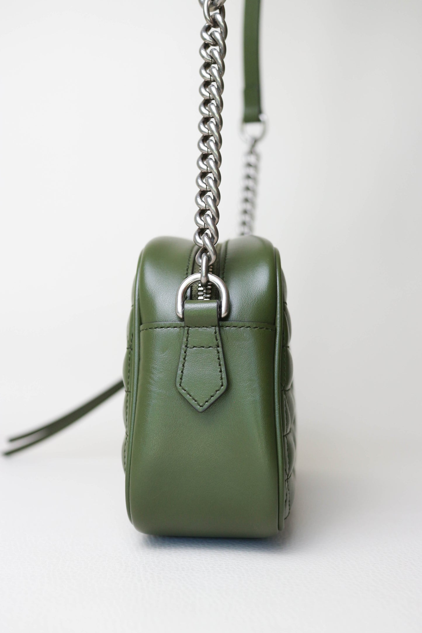 Gucci Marmont Crossbody Bag Green