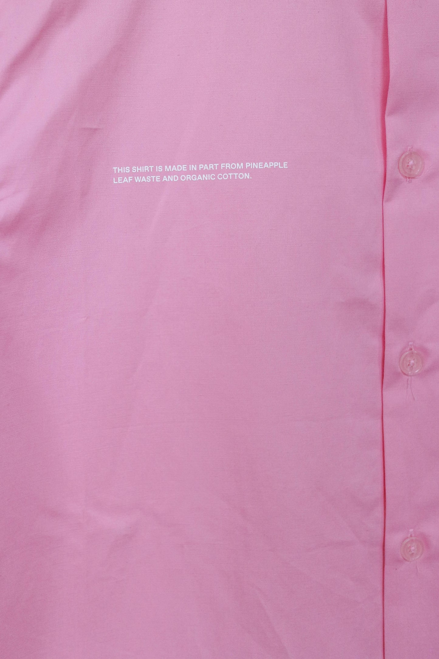 Pangaia Oversized Logo Shirt Pink