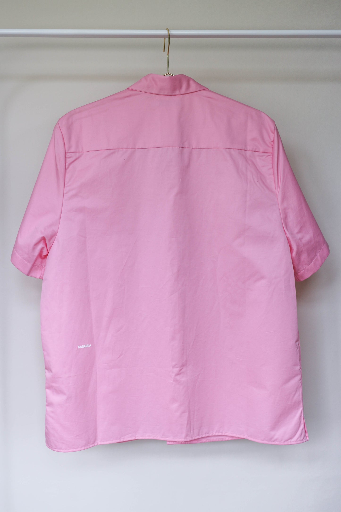 Pangaia Oversized Logo Shirt Pink