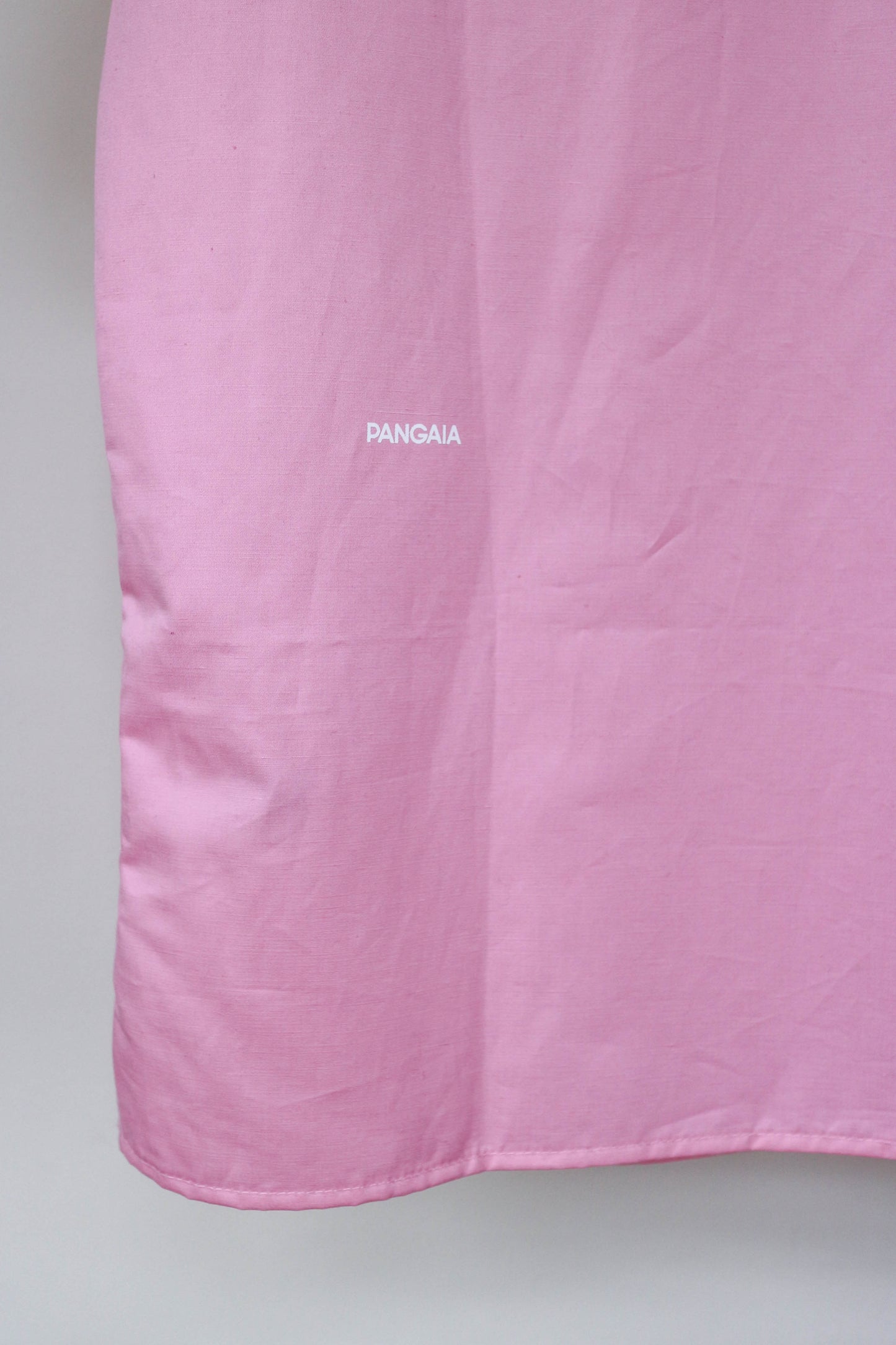 Pangaia Oversized Logo Shirt Pink