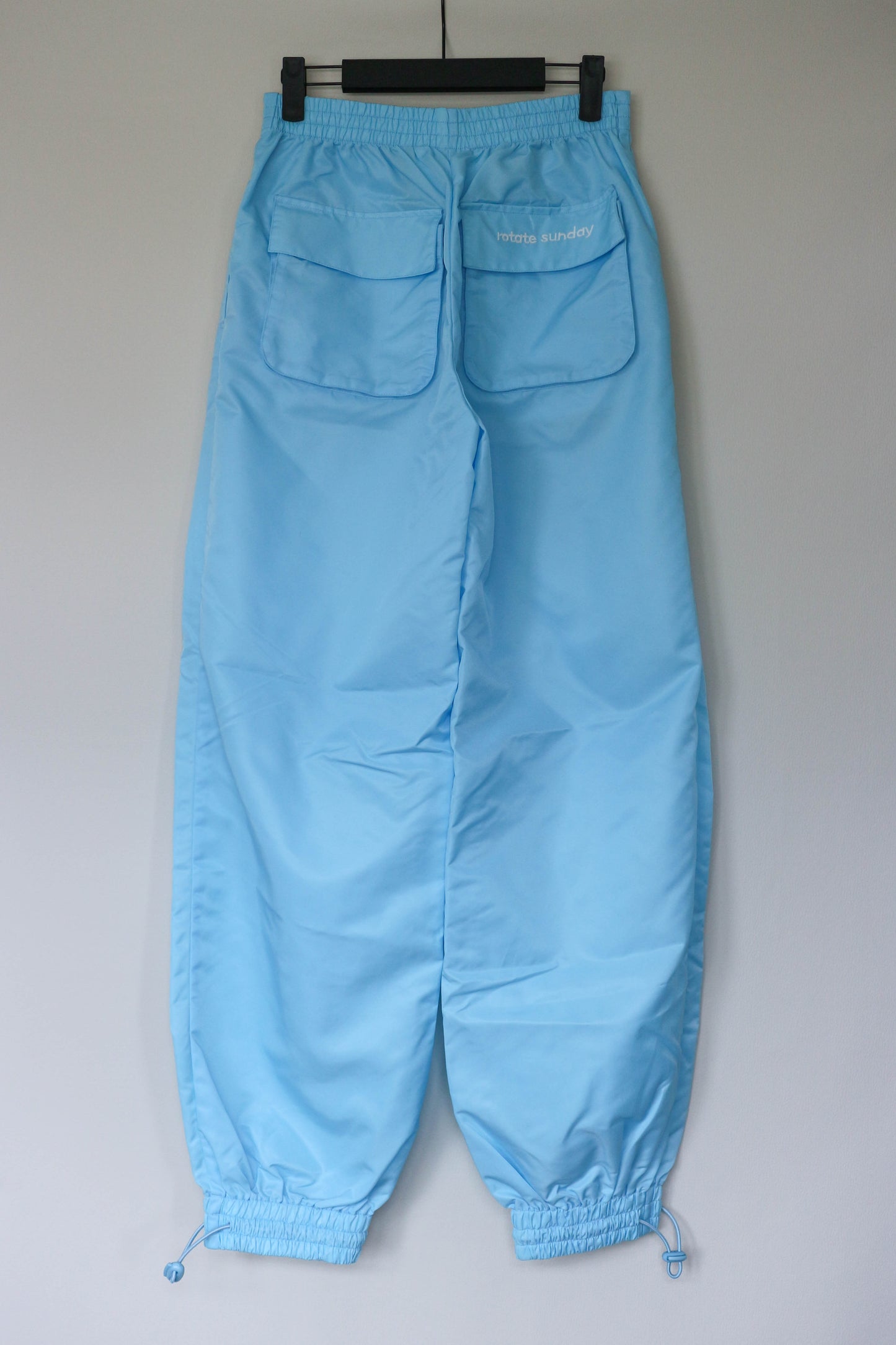 ROTATE Nylon Cargo Pants Blue