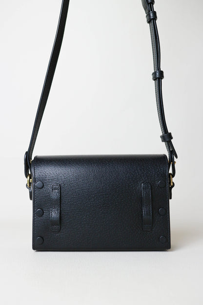 Gucci Horsebit Crossbody Bag Black