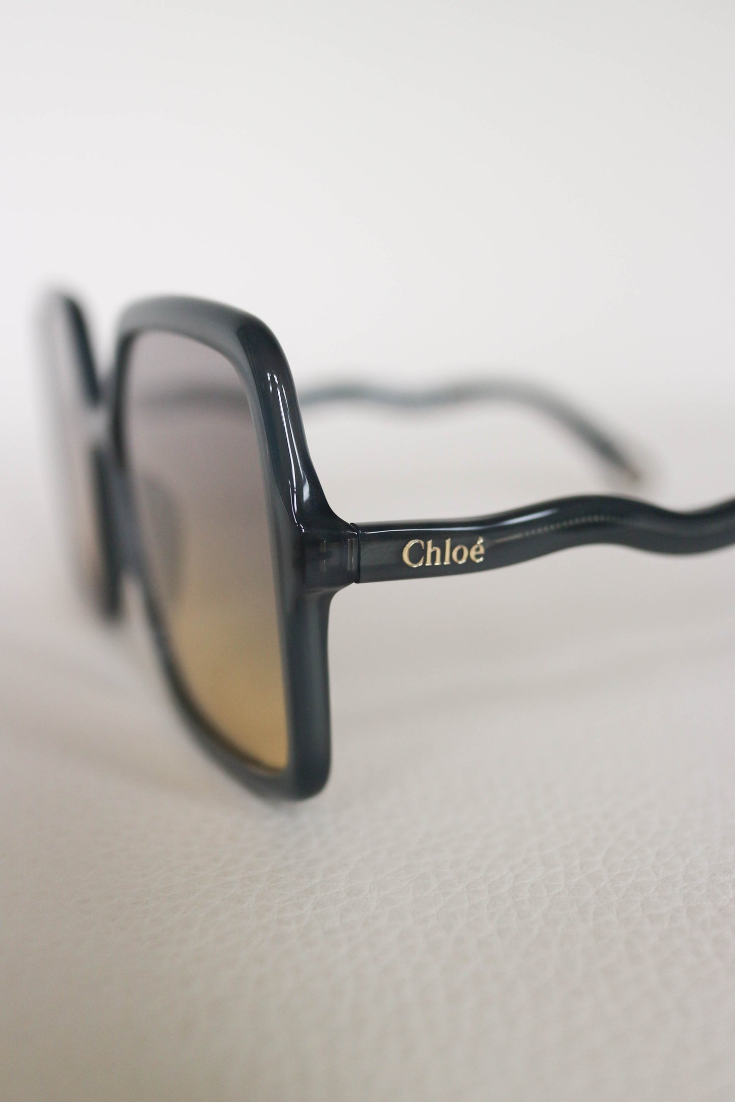 Chloé Oversized Square Sunglasses Petrol