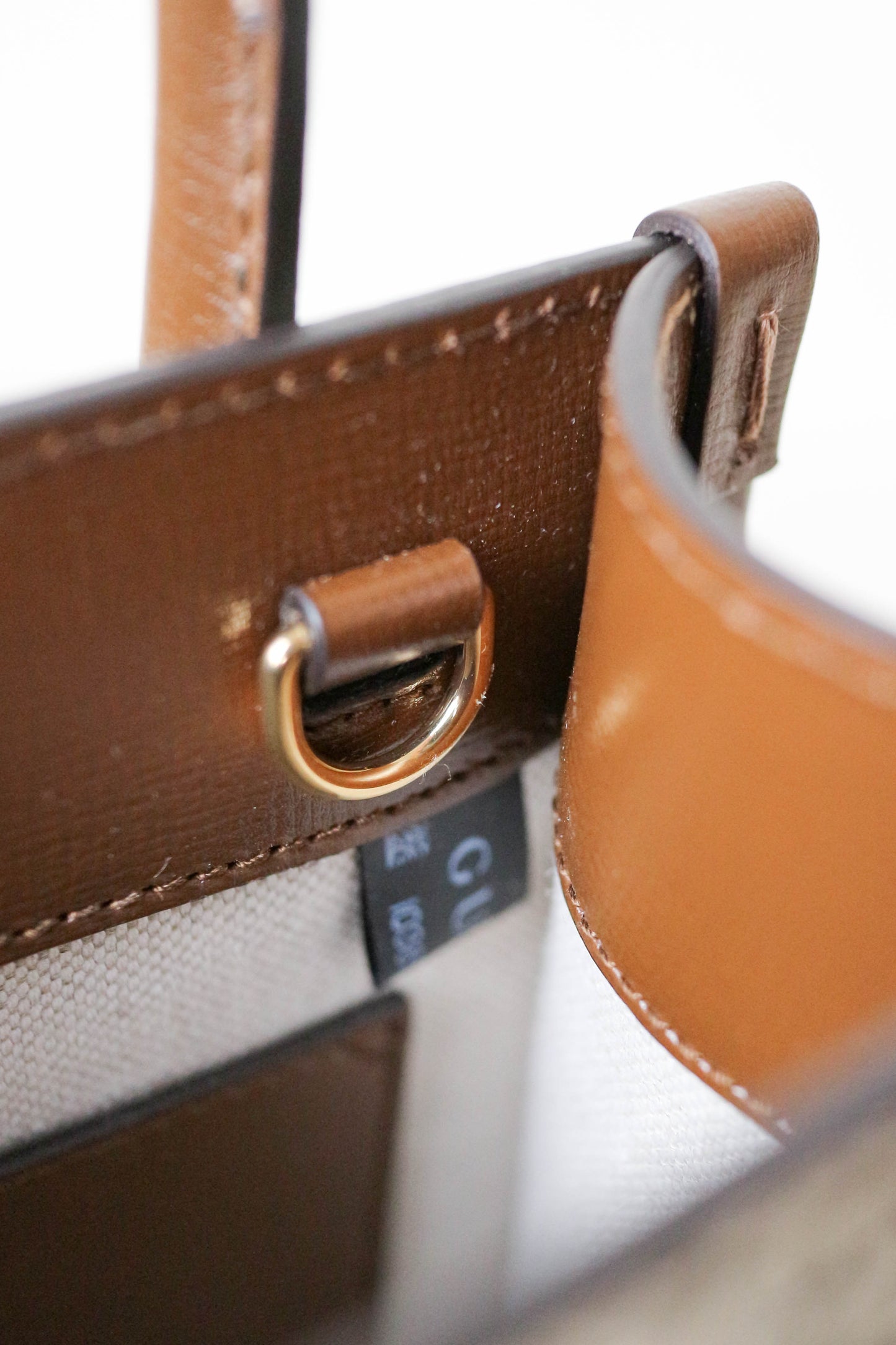 Gucci Monogram Canvas Top Handle Mini Bag