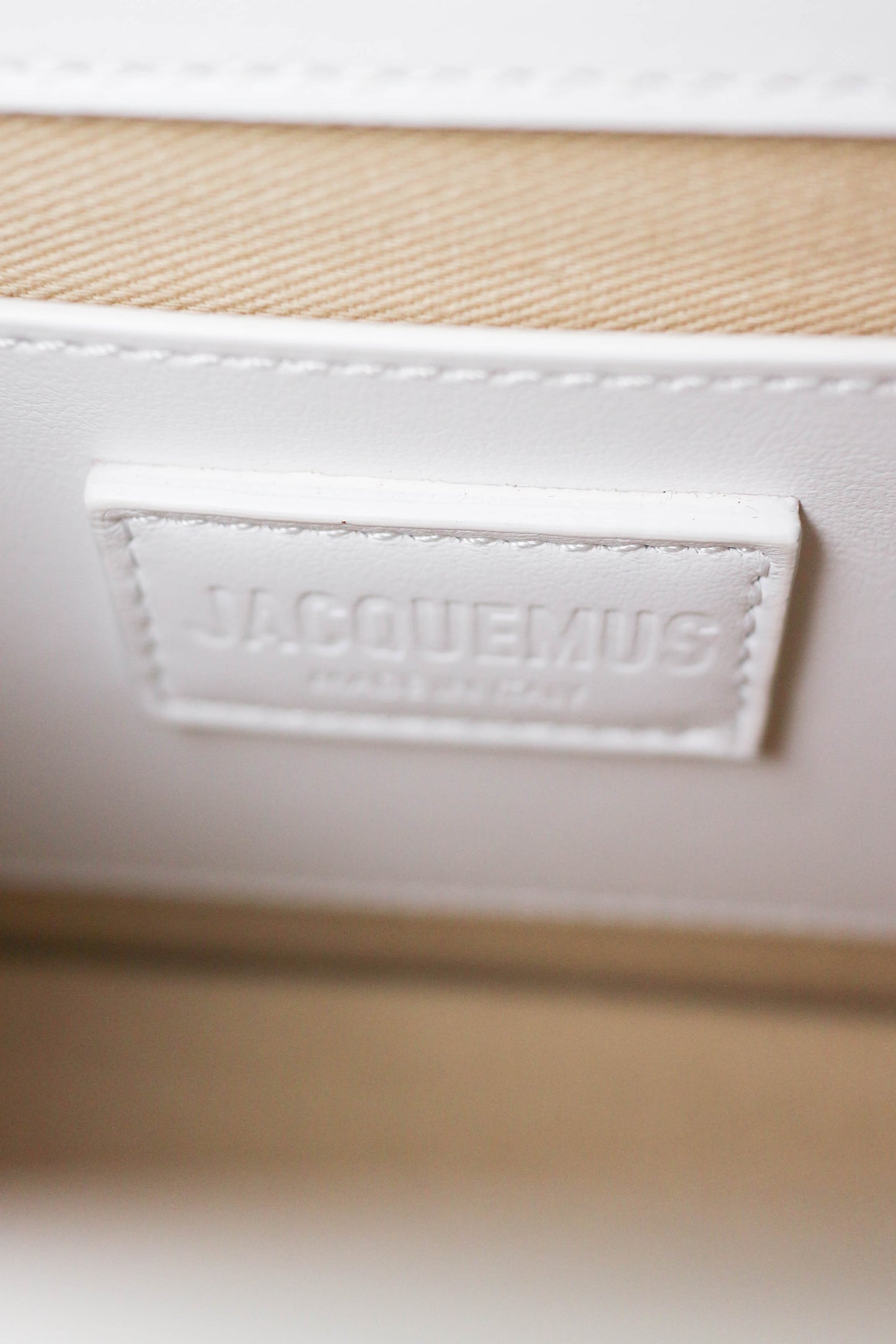 Jacquemus Bambino Bag White