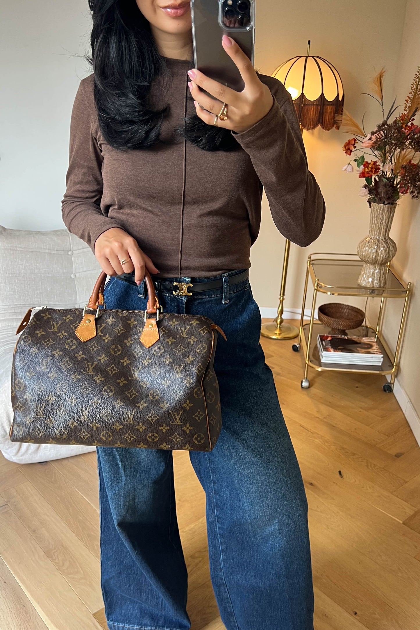 Louis Vuitton Vintage Speedy 35 Bag