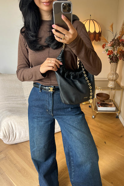 LOEWE Squeeze Shoulder Bag Small Black