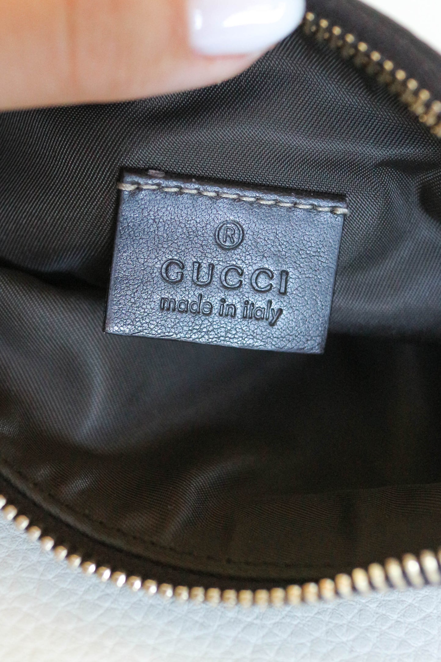 Gucci Vintage Crossbody Monogram Canvas Mini Bag