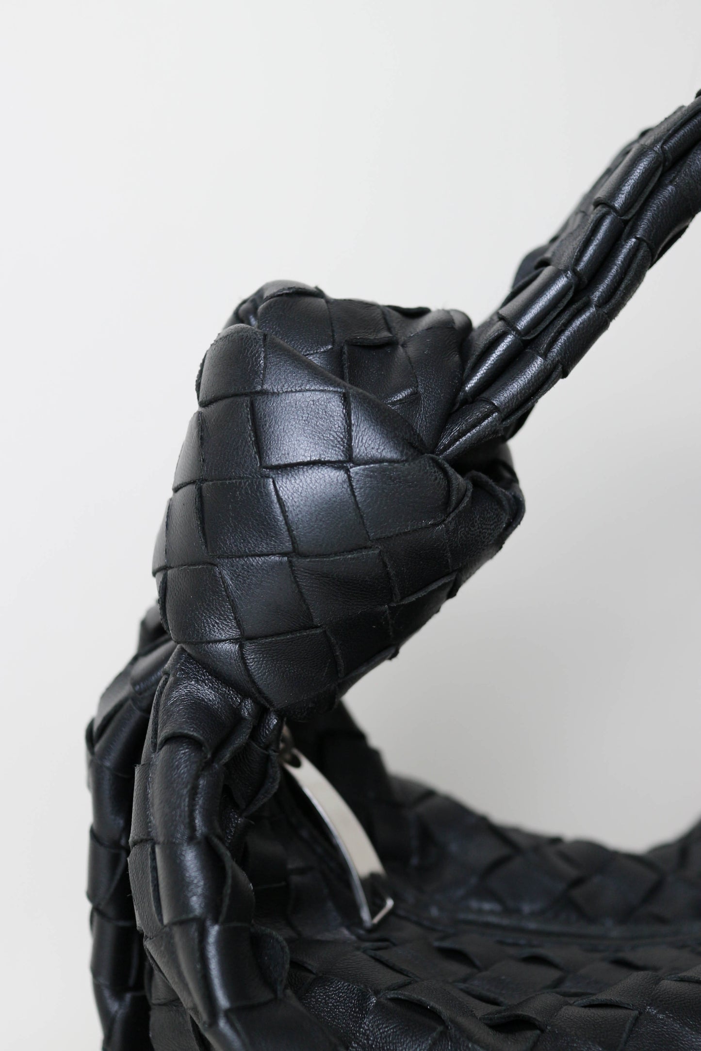 Bottega Veneta Teen Jodie Bag Black