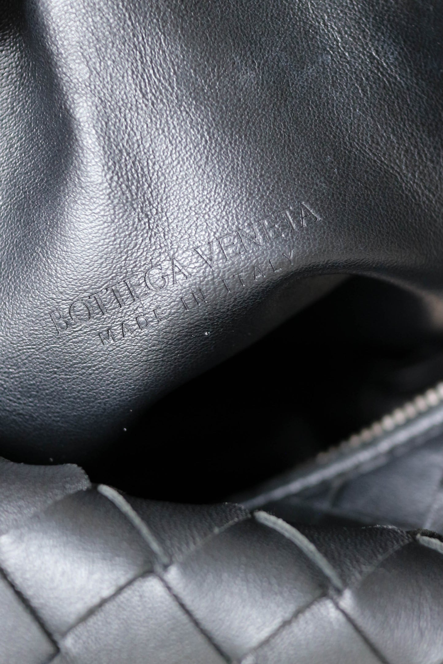 Bottega Veneta Teen Jodie Bag Black