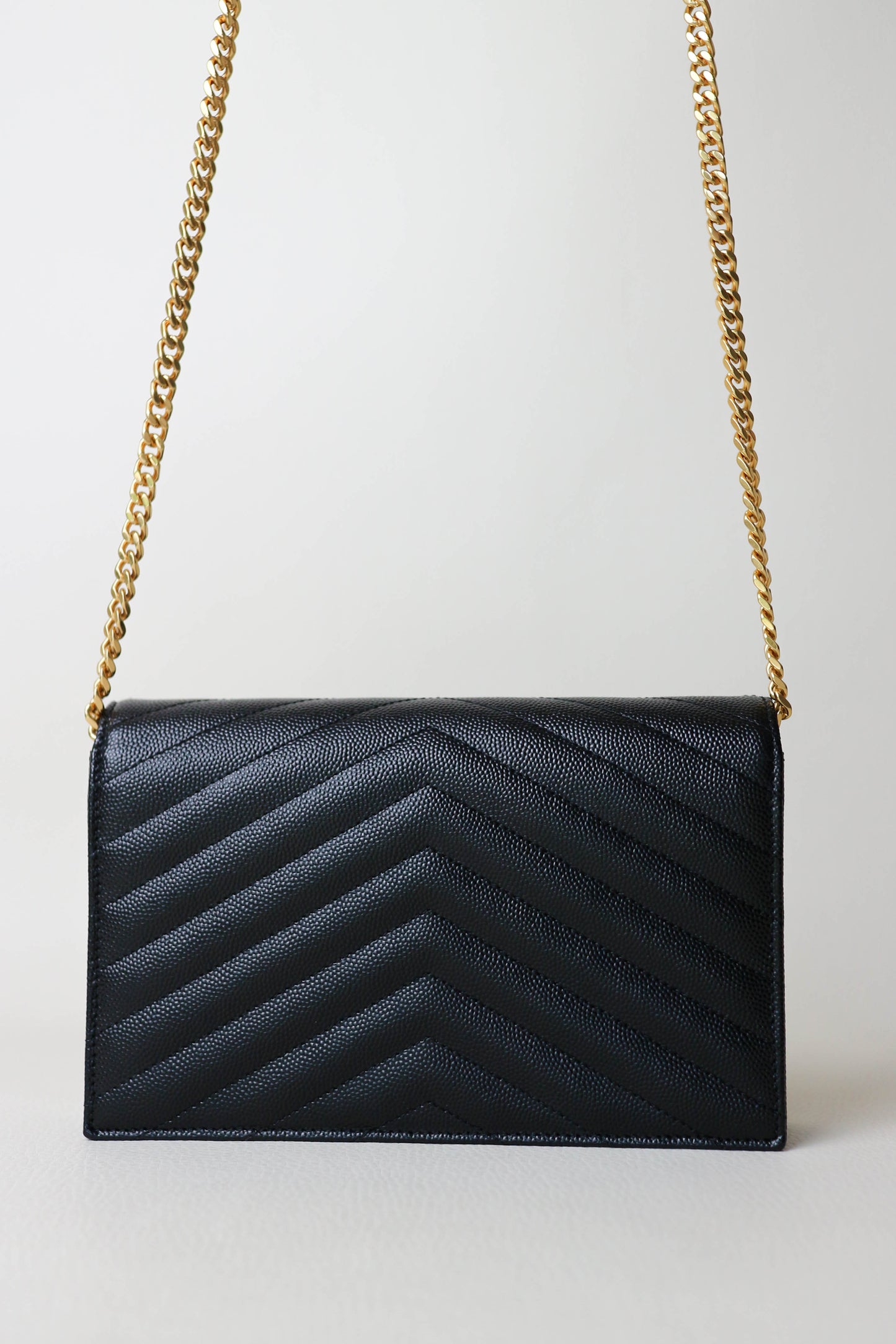 Saint Laurent Cassandre WOC Bag Black
