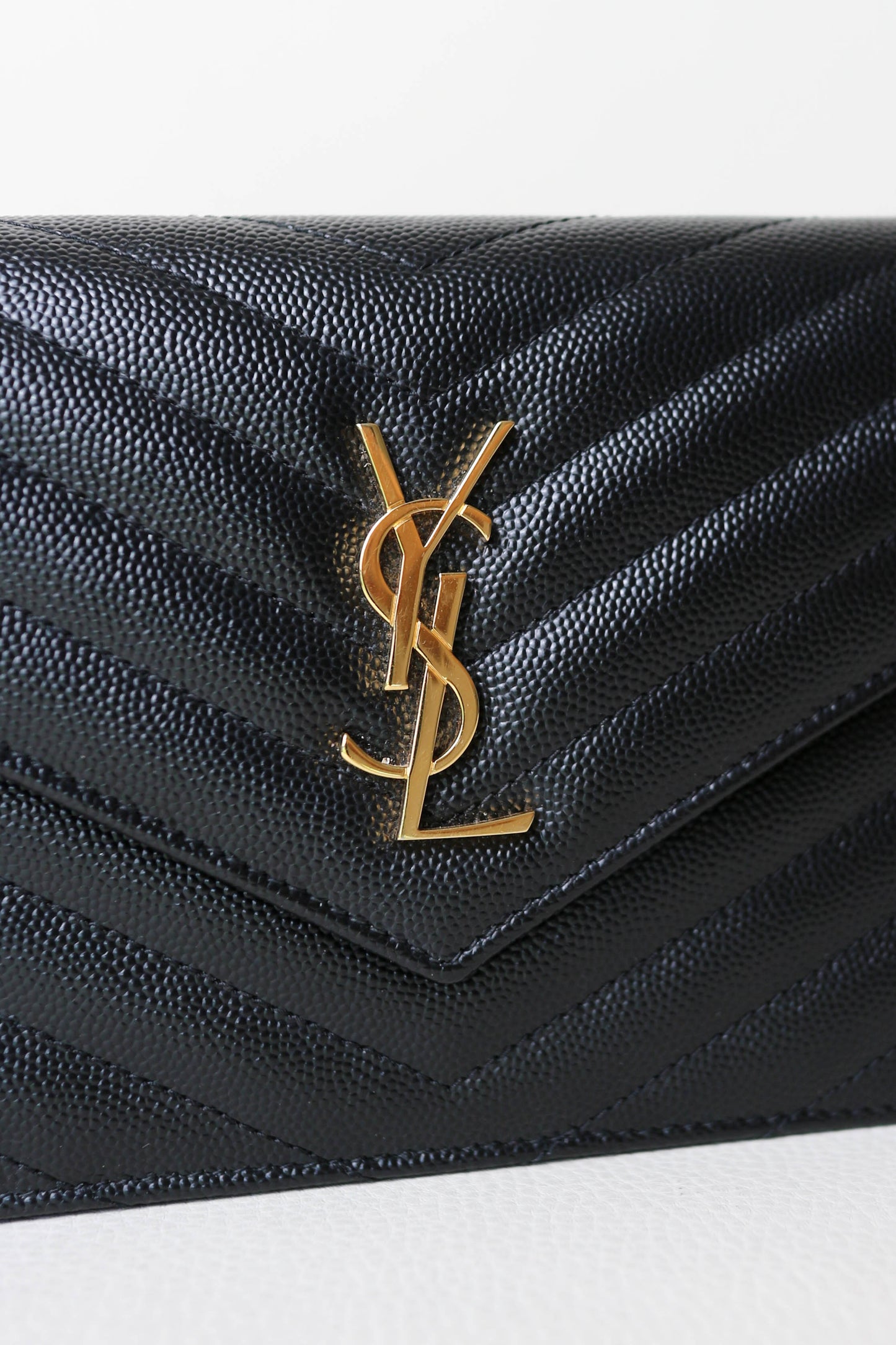 Saint Laurent Cassandre WOC Bag Black