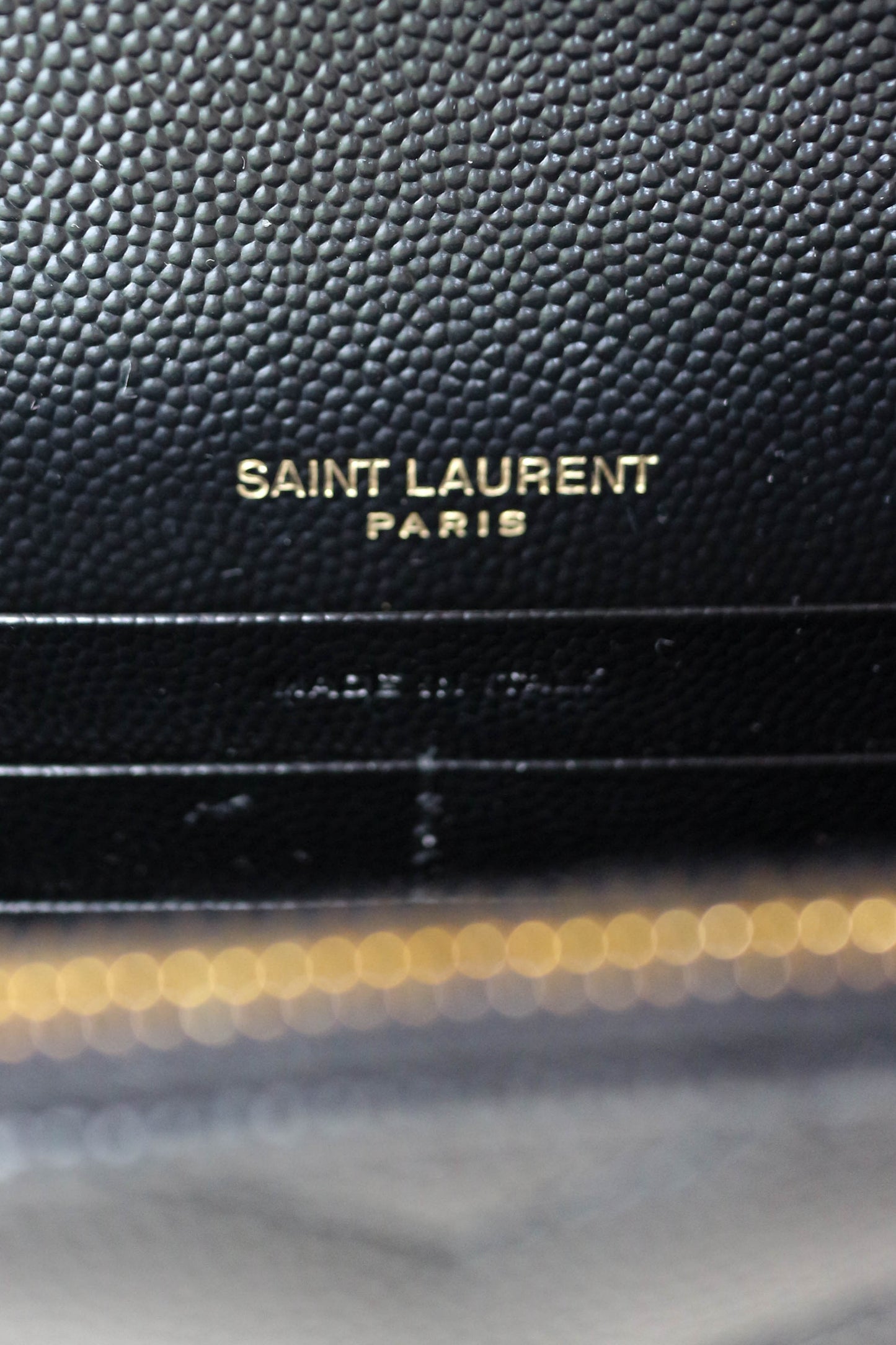 Saint Laurent Cassandre WOC Bag Black
