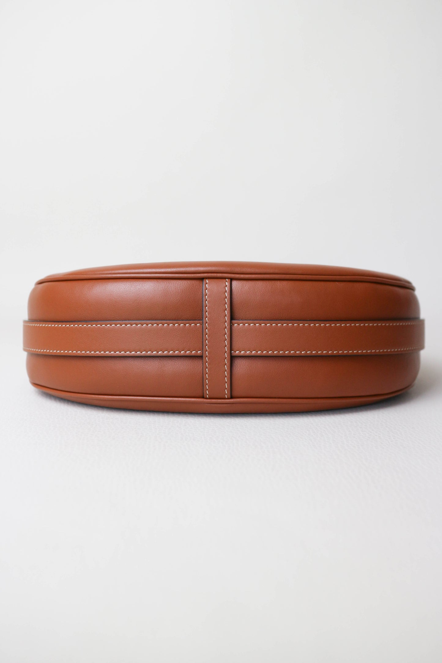 CELINE Logo Ava Shoulder Bag Brown