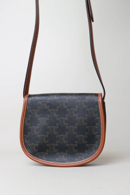 CELINE Triomphe Mini Besace Crossbody Bag
