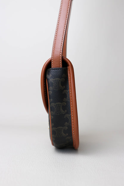 CELINE Triomphe Mini Besace Crossbody Bag
