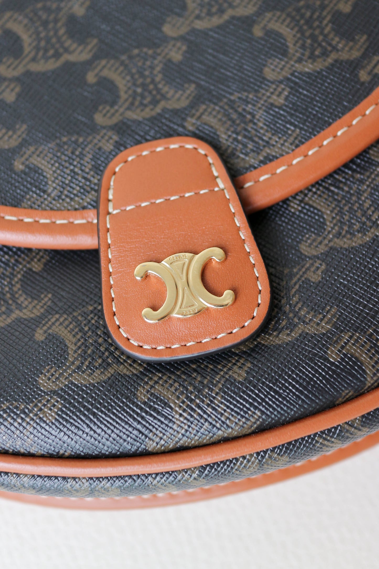 CELINE Triomphe Mini Besace Crossbody Bag