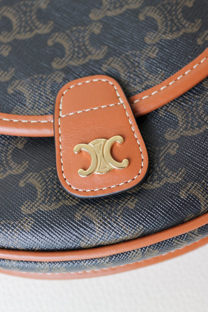 CELINE Triomphe Mini Besace Crossbody Bag