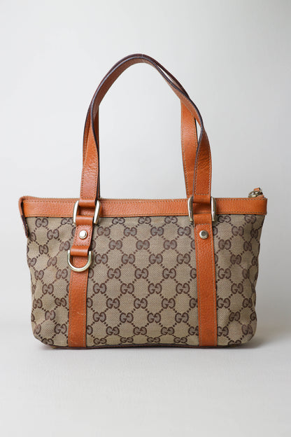 Gucci Vintage Abbey Mini Handbag Brown