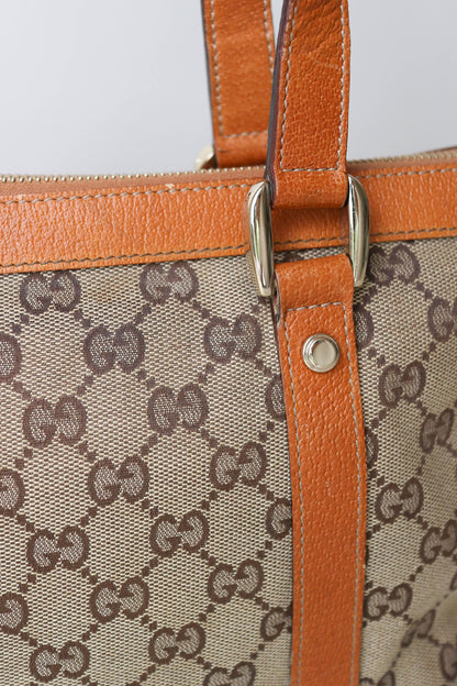 Gucci Vintage Abbey Mini Handbag Brown