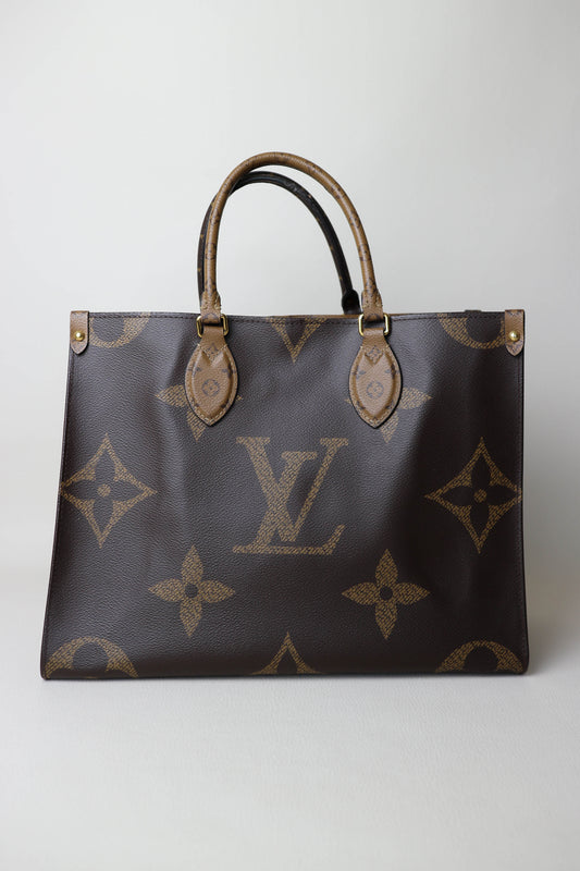 Louis Vuitton On The Go MM Tote Bag