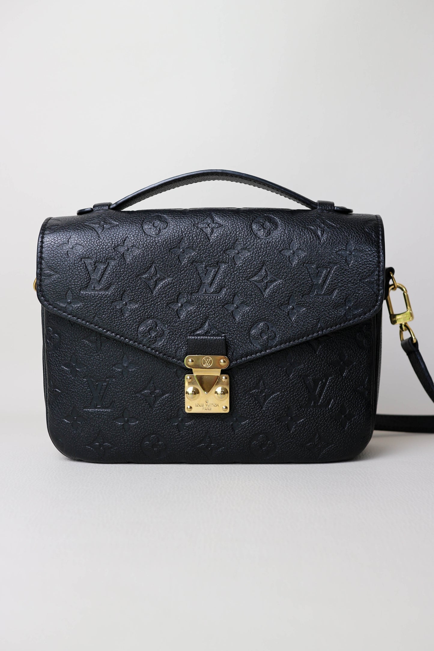 Louis Vuitton Empreinte Pochette Metis Bag Black