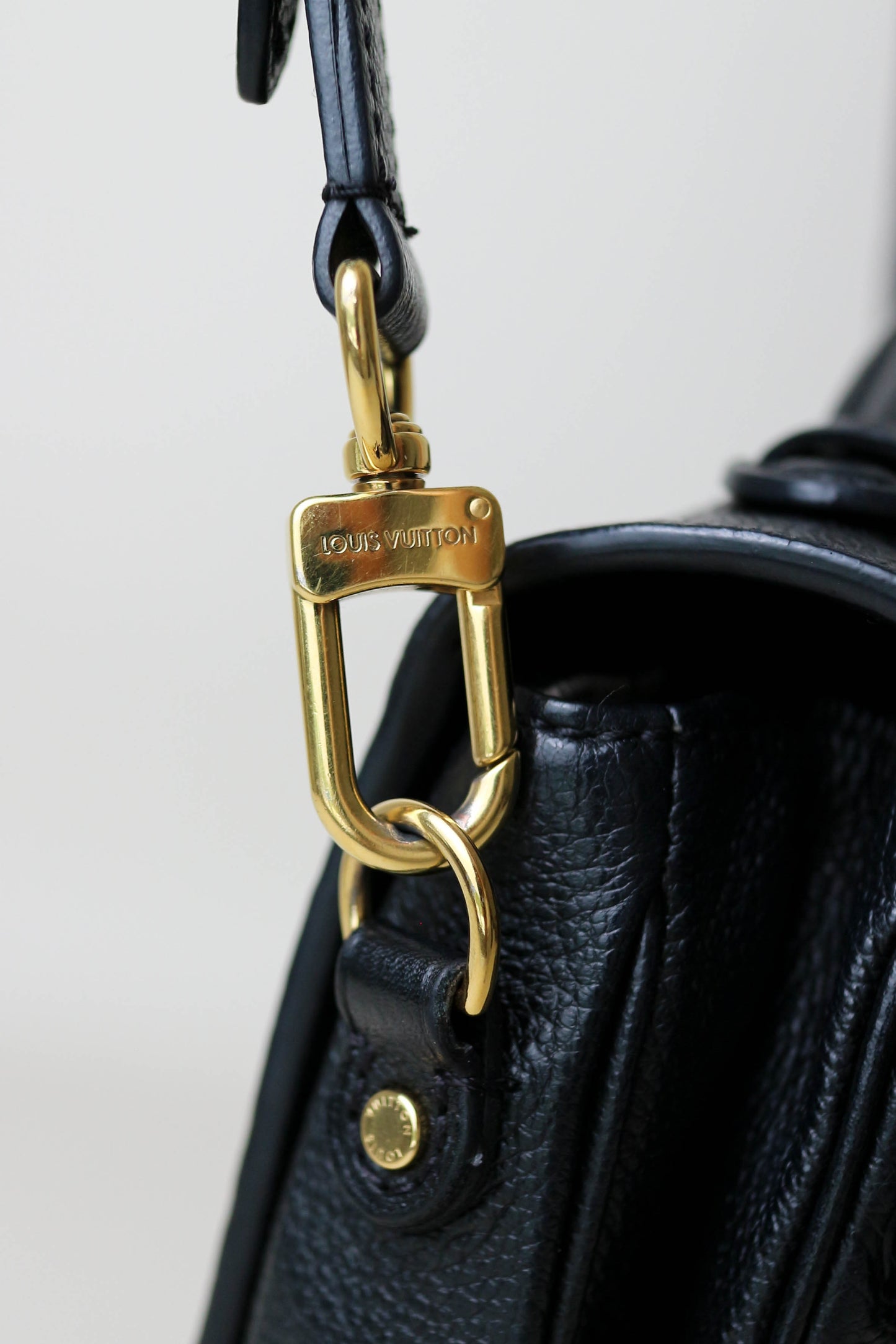 Louis Vuitton Empreinte Pochette Metis Bag Black