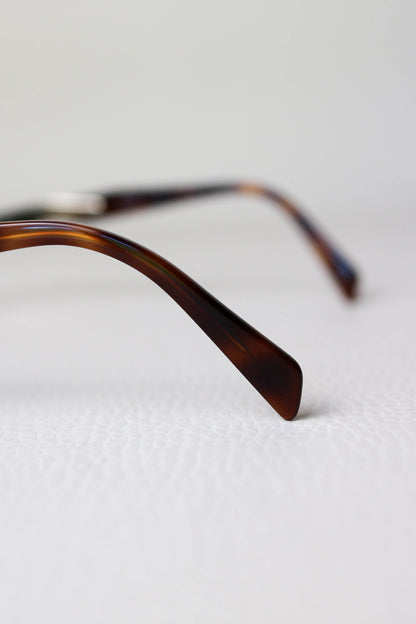 Prada Logo Oval Sunglasses Gold