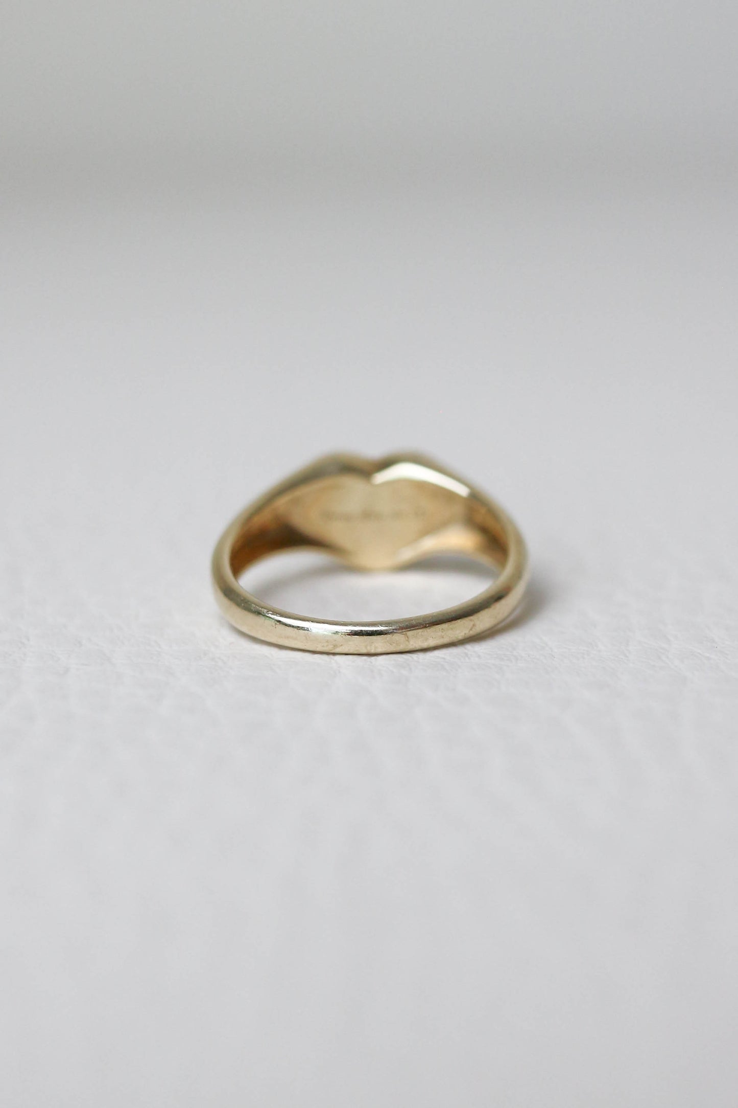 Yvonne Léon Mini Heart Coeur Ring Red
