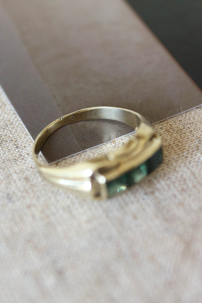 Vintage Art Deco Tourmaline Ring