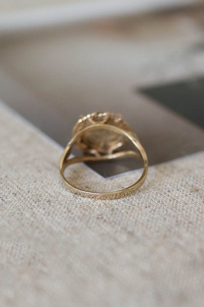 Vintage Maximiliano Coin Pinky Ring