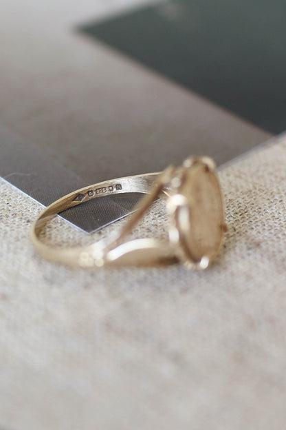 Vintage Maximiliano Coin Pinky Ring
