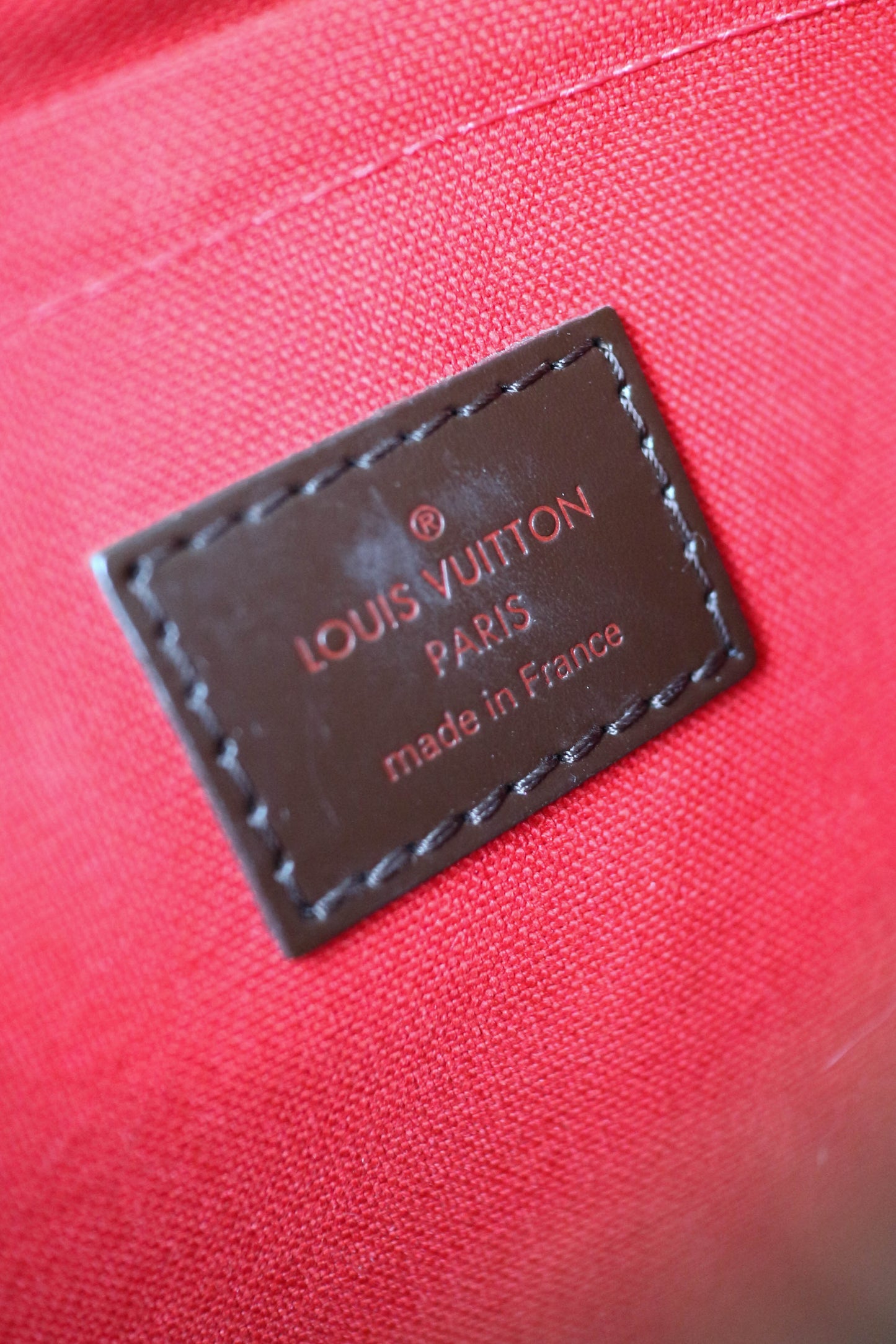 Louis Vuitton Vintage Damier Ebene Thames Shoulder Bag
