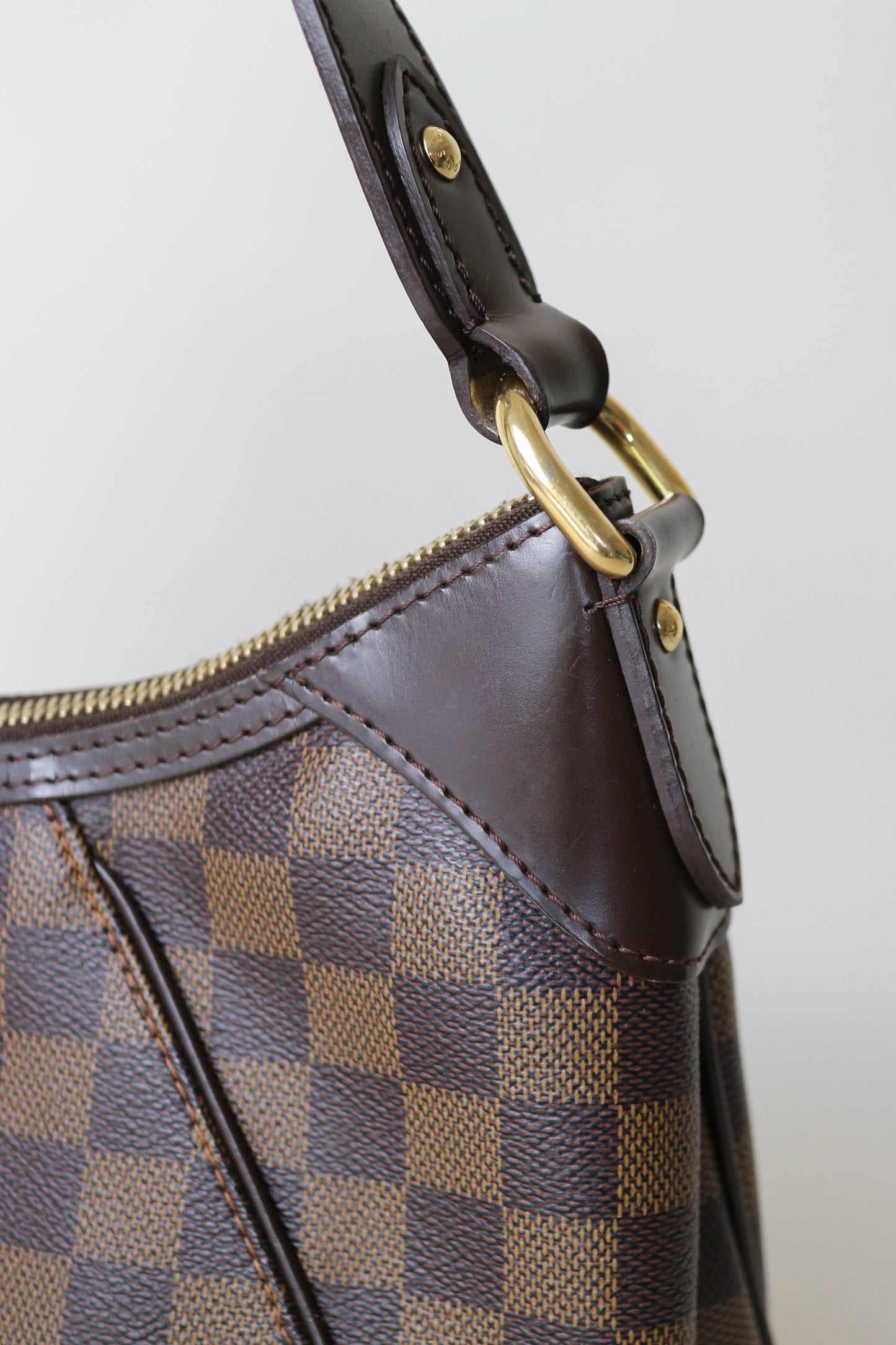 Louis Vuitton Vintage Damier Ebene Thames Shoulder Bag