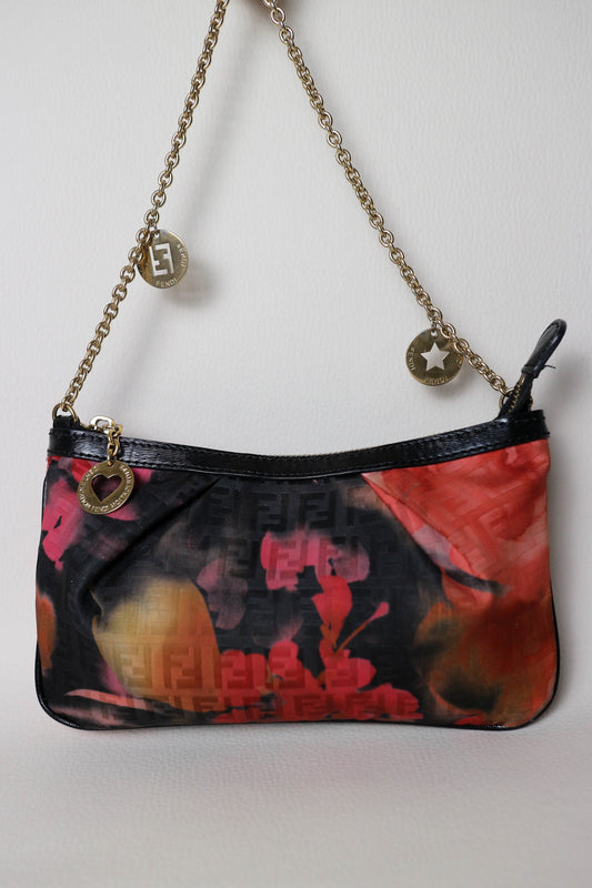 Fendi Vintage Floral Pochette