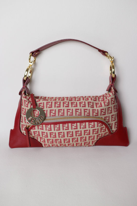 Fendi Vintage FF Shoulder Bag