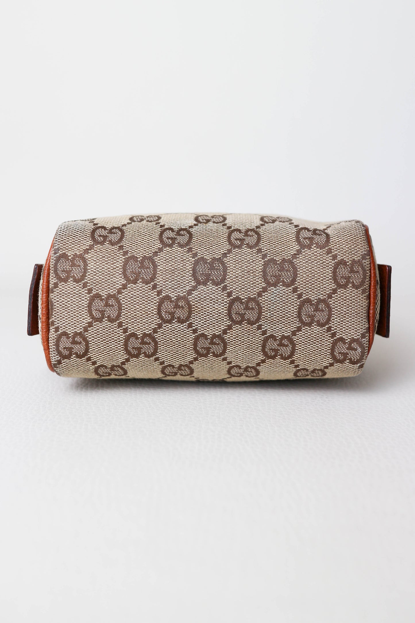 Gucci Vintage Toiletry Mini Pouch Brown