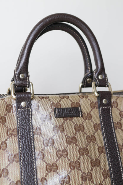 Gucci Vintage Monogram Coated Canvas Bag