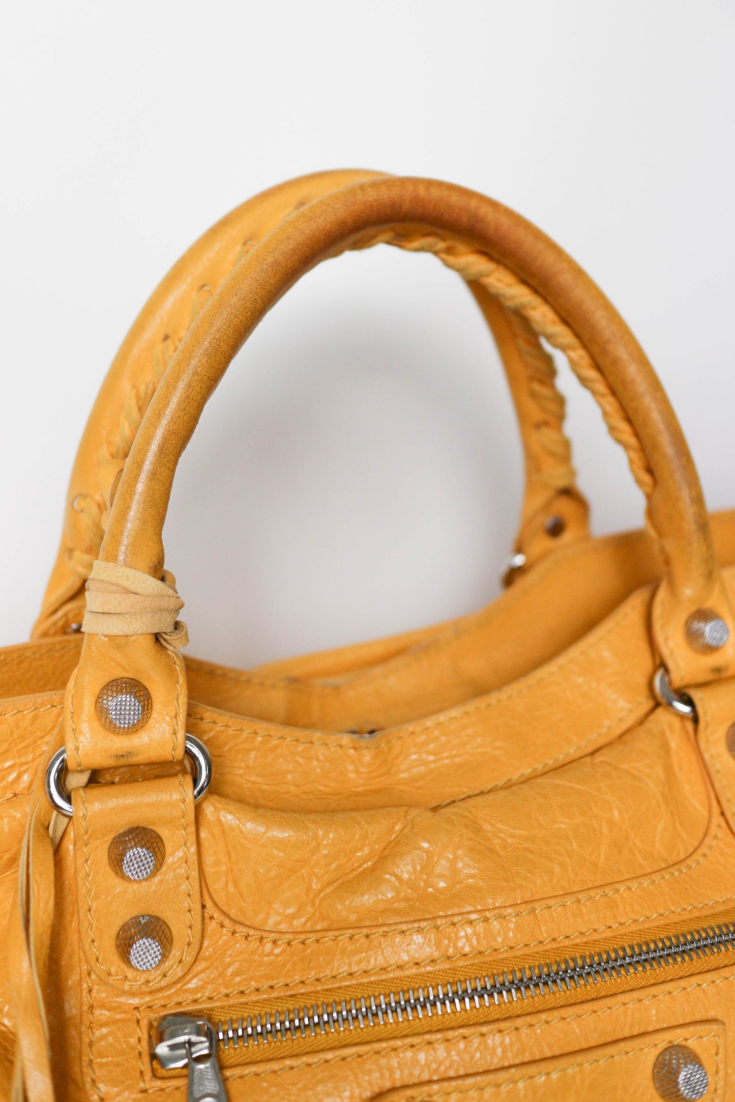 Balenciaga Vintage City Bag Yellow