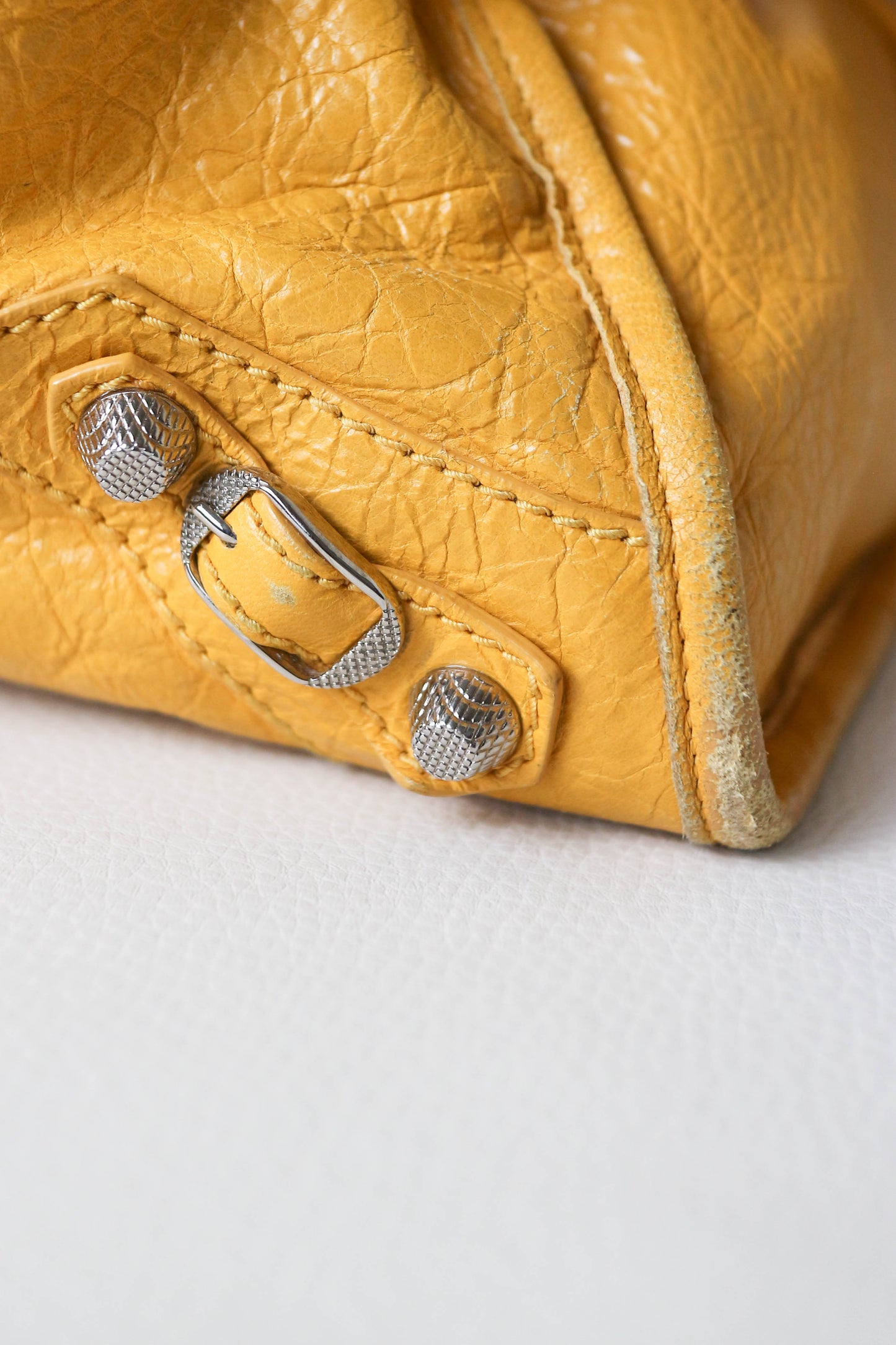 Balenciaga Vintage City Bag Yellow