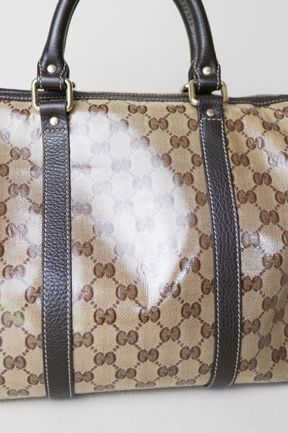 Gucci Vintage Monogram Coated Canvas Bag