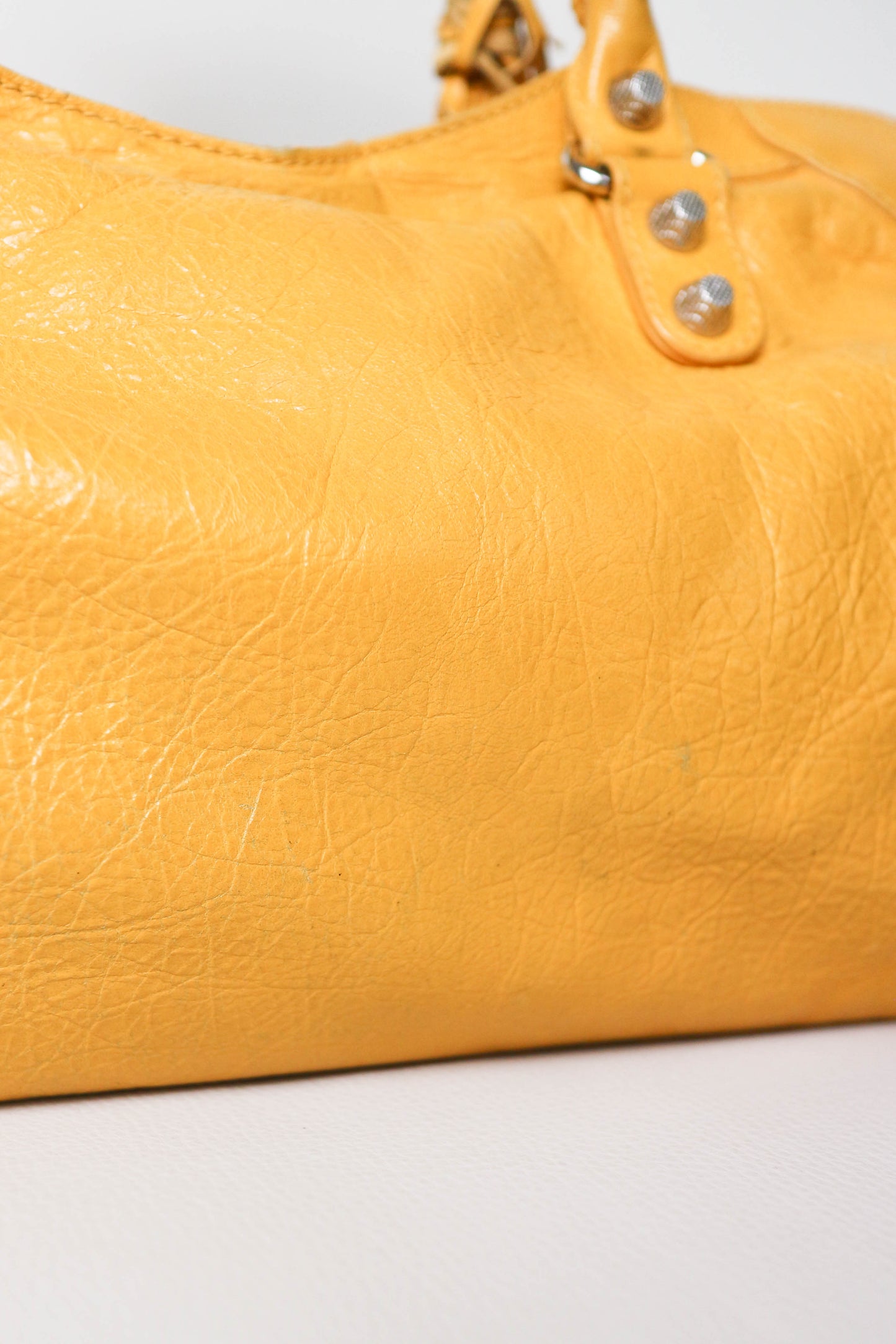 Balenciaga Vintage City Bag Yellow