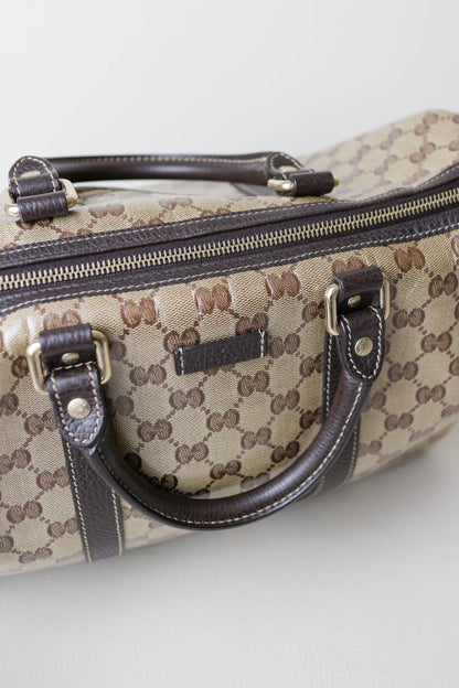 Gucci Vintage Monogram Coated Canvas Bag