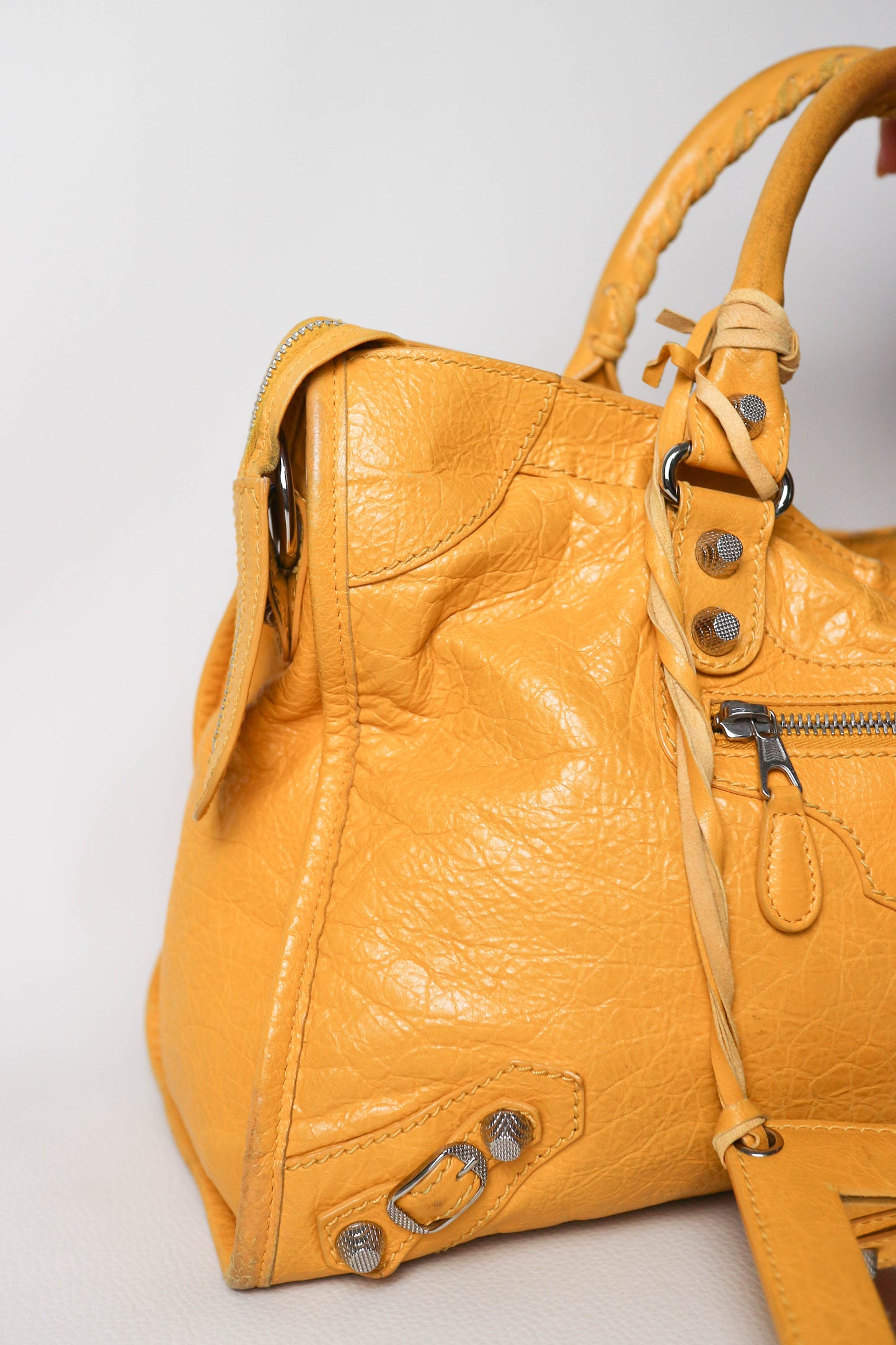 Balenciaga Vintage City Bag Yellow