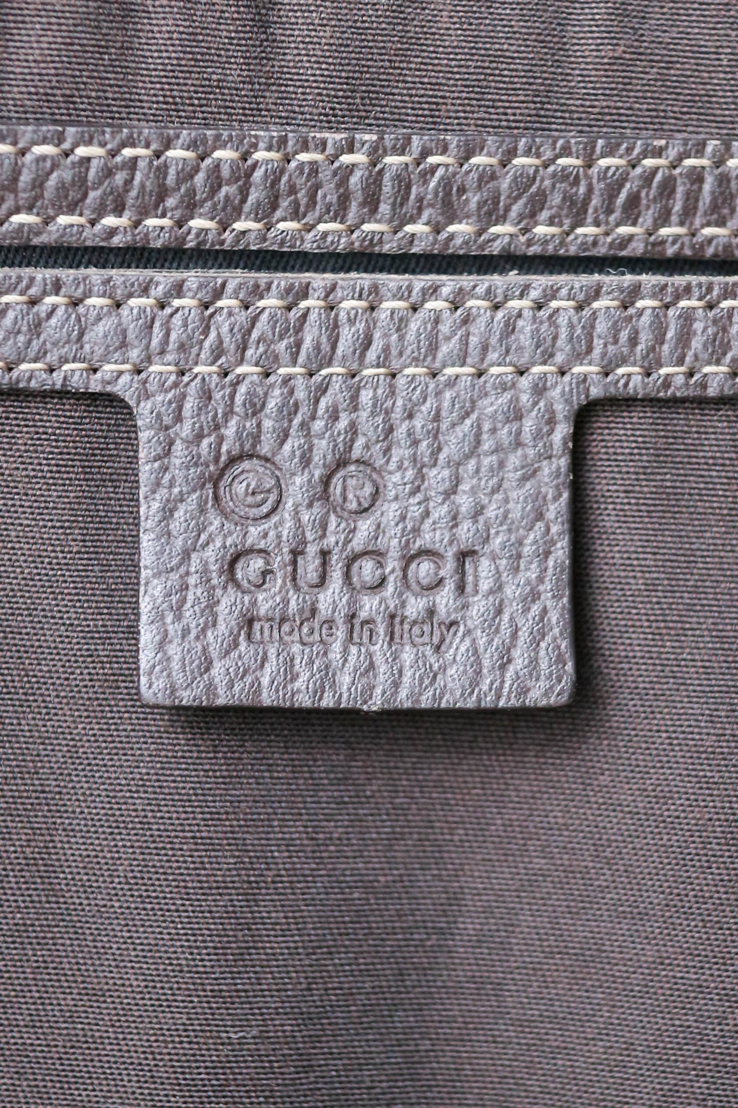 Gucci Vintage Monogram Coated Canvas Bag