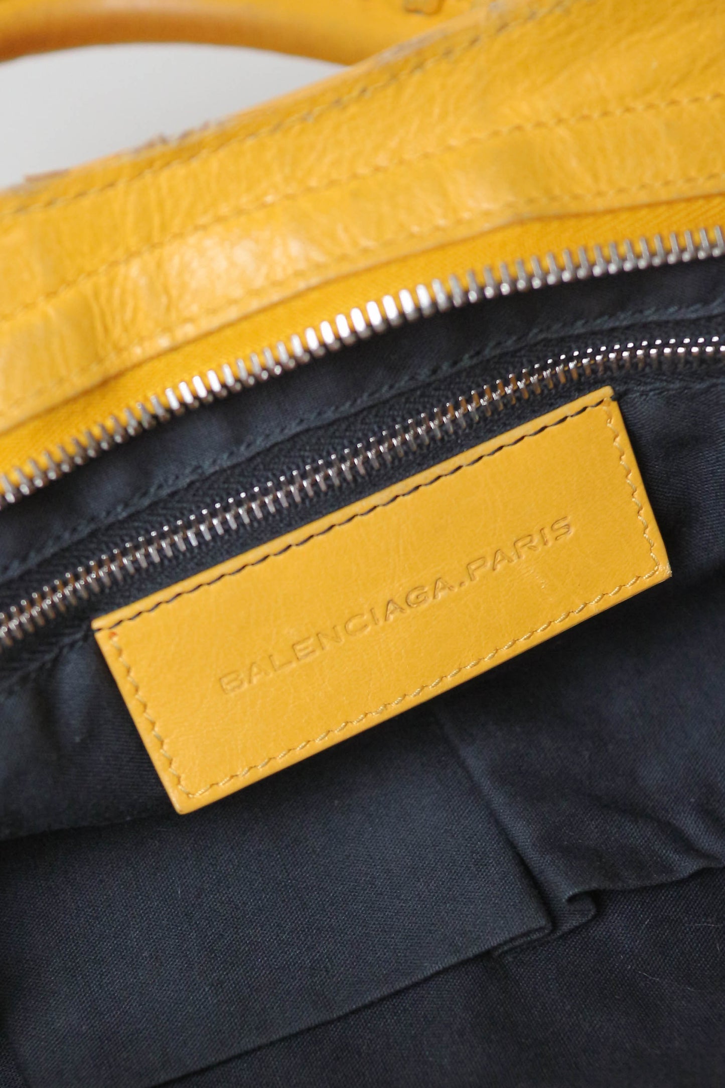 Balenciaga Vintage City Bag Yellow